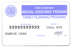 Medicaid Family Planning Card