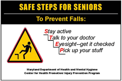 Safe Steps for Seniors Magnet