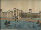 Watercolor of the Main Building at Spring Grove (On display at the Alumni Museum)